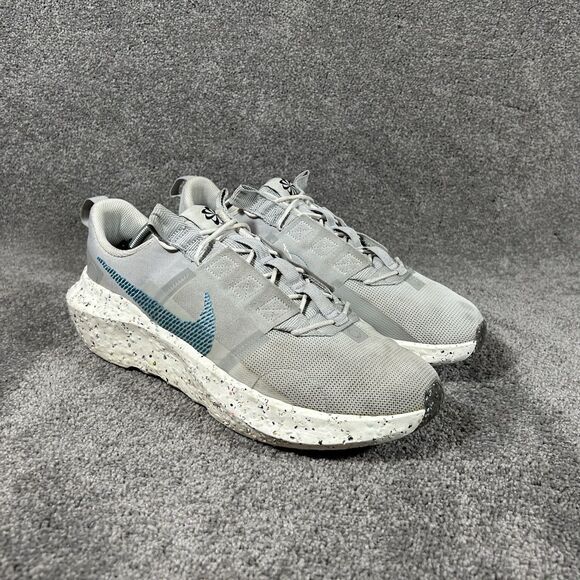 Nike Crater Impact \'Grey Fog Cyber Teal\' Athletic Shoes DB2477-003 Men\'s Sz 12 main image 4